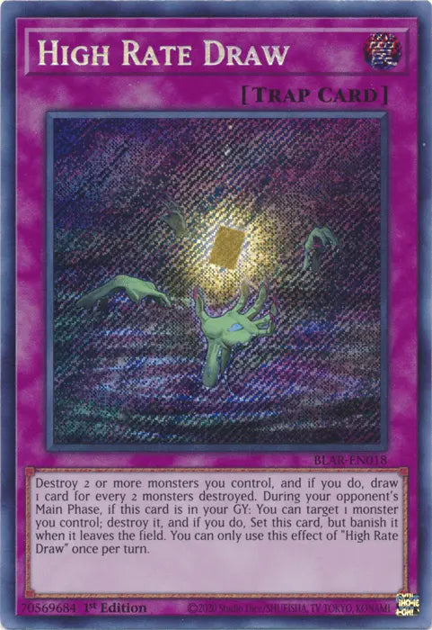 High Rate Draw [BLAR-EN018] Secret Rare - Doe's Cards