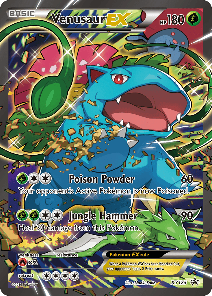 Venusaur EX (XY123) [XY: Black Star Promos] - Doe's Cards