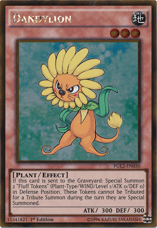 Dandylion [PGL2-EN030] Gold Rare - Doe's Cards