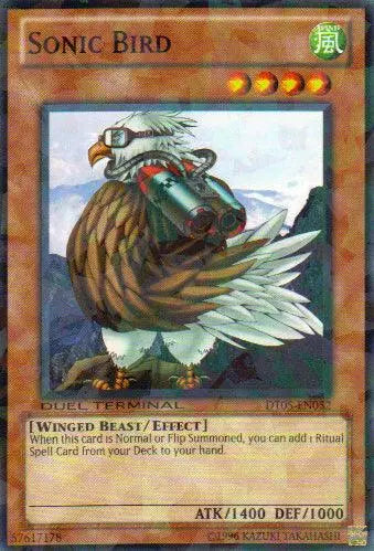 Sonic Bird [DT05-EN052] Common - Doe's Cards