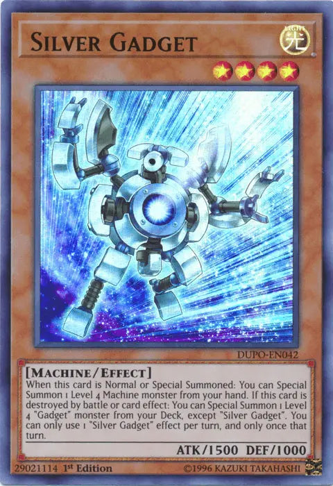 Silver Gadget [DUPO-EN042] Ultra Rare - Doe's Cards