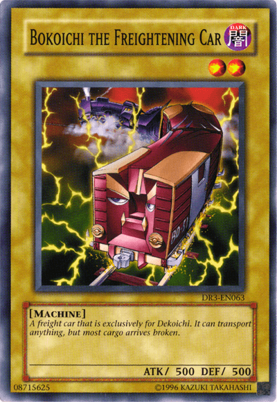 Bokoichi the Freightening Car [DR3-EN063] Common - Doe's Cards