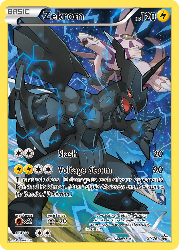 Zekrom (XY76) [XY: Black Star Promos] - Doe's Cards