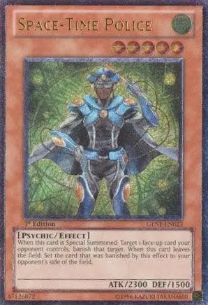 Space-Time Police [GENF-EN023] Ultimate Rare - Doe's Cards