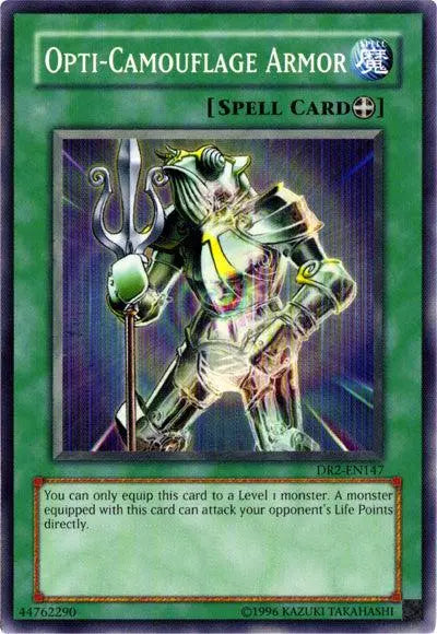 Opti-Camouflage Armor [DR2-EN147] Common - Doe's Cards