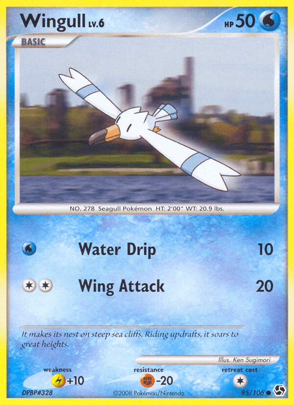 Wingull (95/106) [Diamond & Pearl: Great Encounters] - Doe's Cards