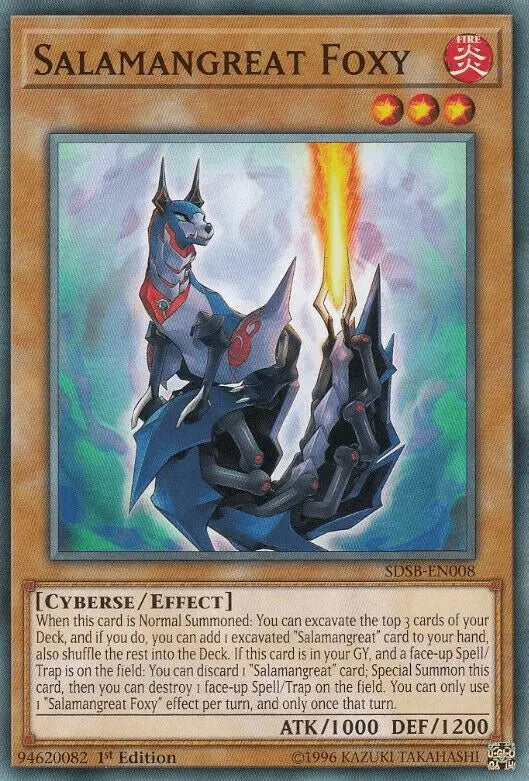 Salamangreat Foxy [SDSB-EN008] Common - Doe's Cards