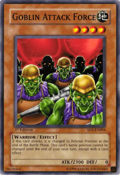 Goblin Attack Force [SD5-EN004] Common - Doe's Cards