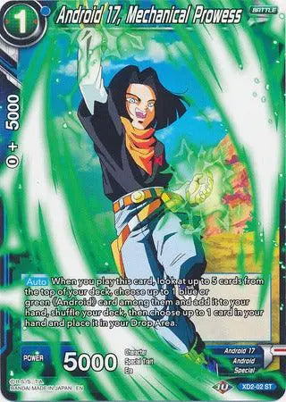 Android 17, Mechanical Prowess (XD2-02) [Android Duality] - Doe's Cards
