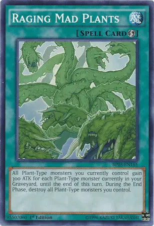 Raging Mad Plants [BP03-EN165] Common - Doe's Cards