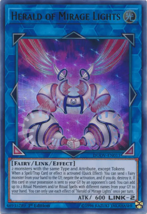 Herald of Mirage Lights [DUOV-EN011] Ultra Rare - Doe's Cards