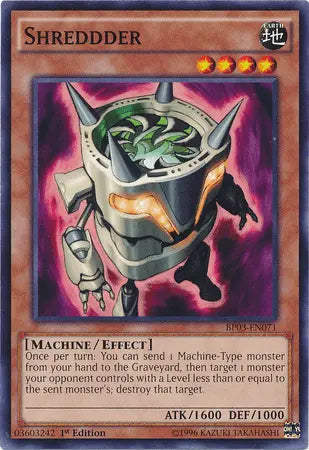 Shreddder [BP03-EN071] Common - Doe's Cards