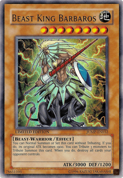 Beast King Barbaros [JUMP-EN032] Ultra Rare - Doe's Cards