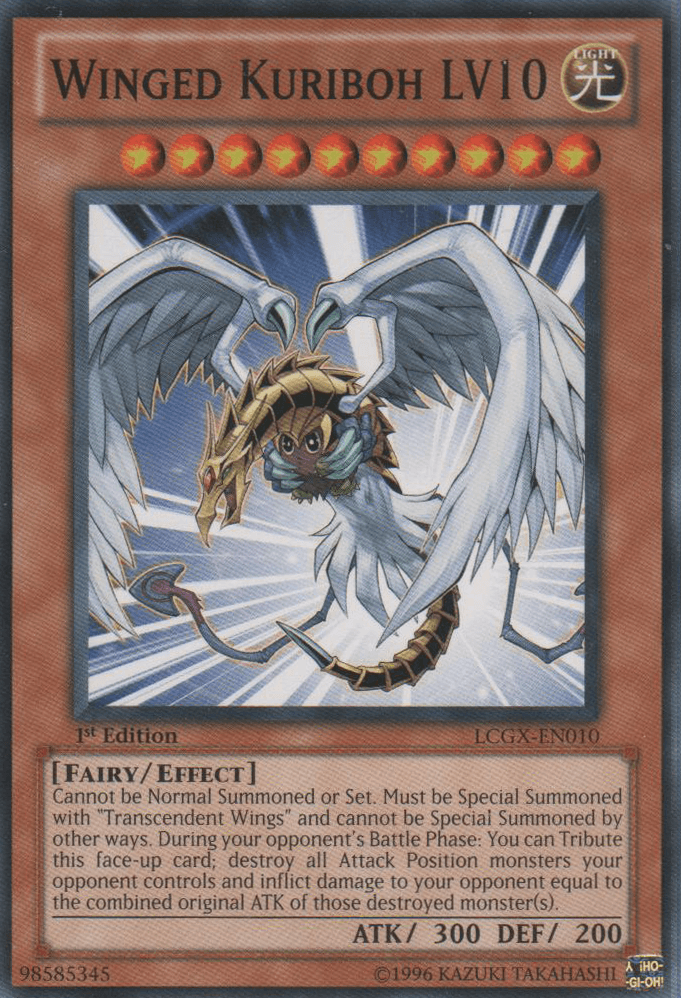 Winged Kuriboh LV10 [LCGX-EN010] Common - Doe's Cards