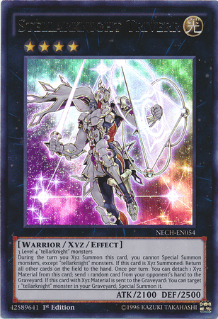 Stellarknight Triverr [NECH-EN054] Ultra Rare - Doe's Cards