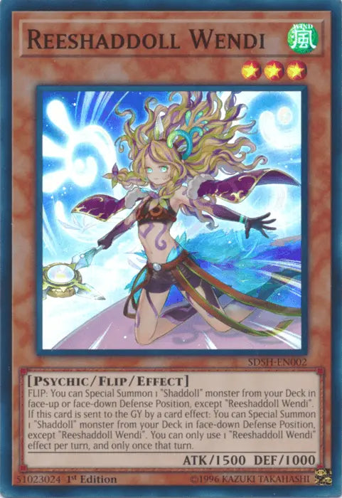 Reeshaddoll Wendi [SDSH-EN002] Super Rare - Doe's Cards