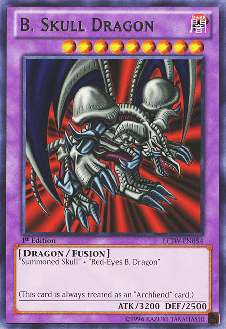 B. Skull Dragon [LCJW-EN054] Rare - Doe's Cards