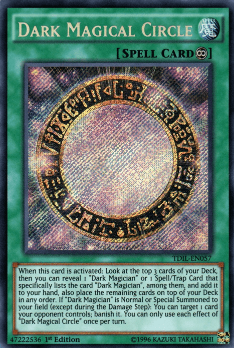 Dark Magical Circle [TDIL-EN057] Secret Rare - Doe's Cards