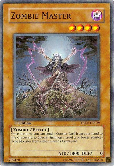 Zombie Master [TAEV-EN039] Super Rare - Doe's Cards