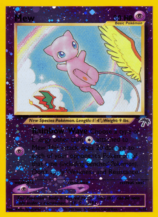 Mew (1/18) [Southern Islands] - Doe's Cards