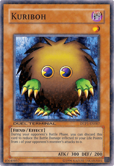 Kuriboh [DTP1-EN007] Common - Doe's Cards