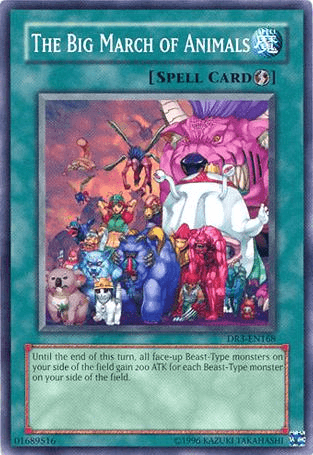 The Big March of Animals [DR3-EN168] Common - Doe's Cards