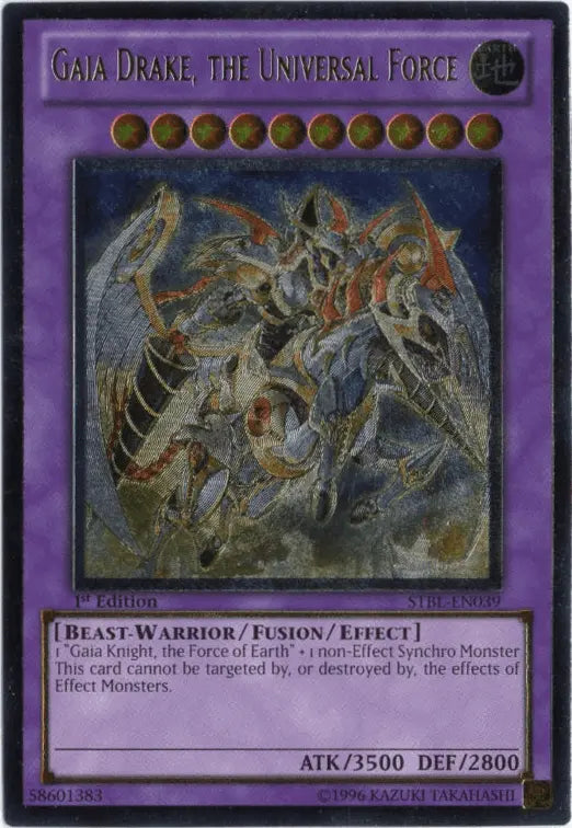 Gaia Drake, the Universal Force [STBL-EN039] Ultimate Rare - Doe's Cards