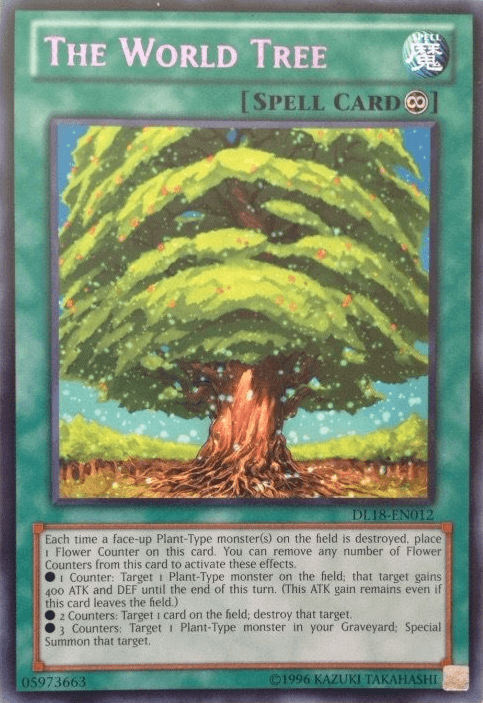 The World Tree (Purple) [DL18-EN012] Rare - Doe's Cards