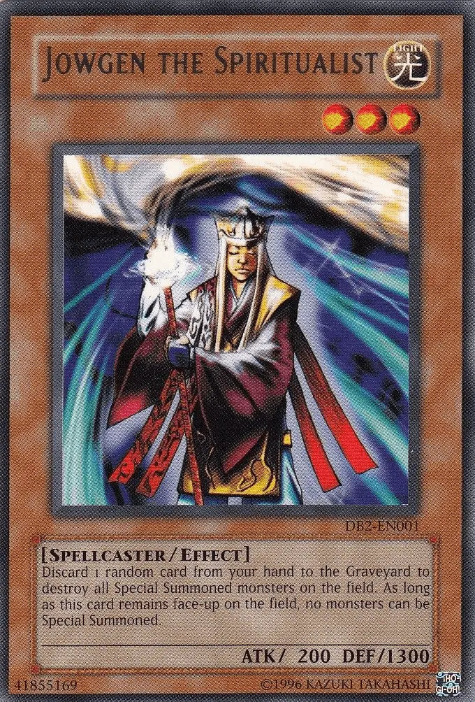 Jowgen the Spiritualist [DB2-EN001] Rare - Doe's Cards