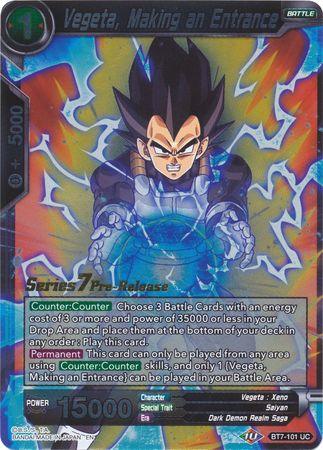 Vegeta, Making an Entrance (BT7-101_PR) [Assault of the Saiyans Prerelease Promos] - Doe's Cards