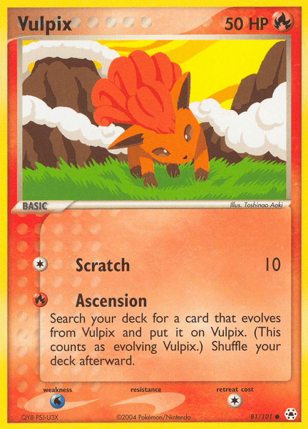 Vulpix (81/101) [EX: Hidden Legends] - Doe's Cards