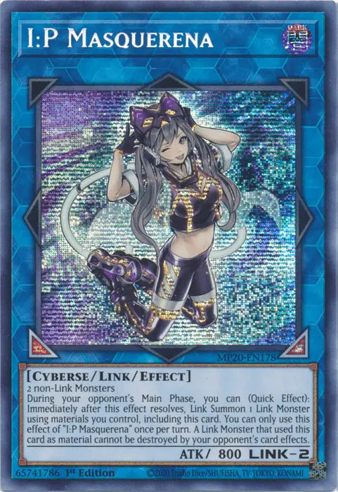 I:P Masquerena [MP20-EN178] Prismatic Secret Rare - Doe's Cards