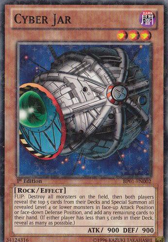 Cyber Jar [BP01-EN002] Starfoil Rare - Doe's Cards