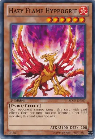 Hazy Flame Hyppogrif [SDOK-EN007] Common - Doe's Cards