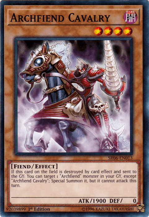 Archfiend Cavalry [SR06-EN013] Common - Doe's Cards