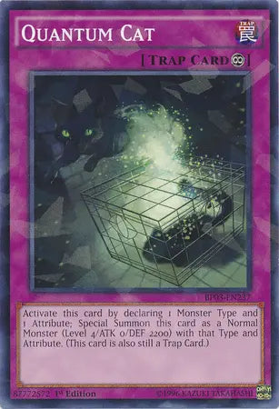 Quantum Cat [BP03-EN237] Shatterfoil Rare - Doe's Cards