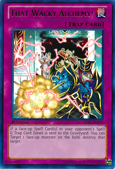 That Wacky Alchemy! [ABYR-EN077] Ultra Rare - Doe's Cards