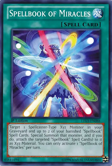 Spellbook of Miracles [LTGY-EN088] Common - Doe's Cards