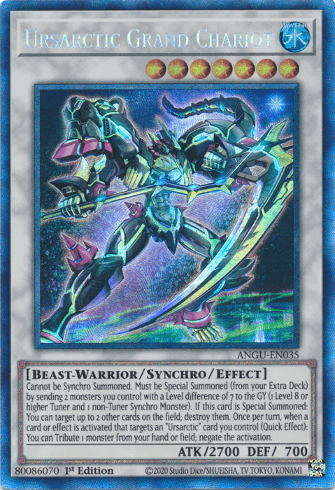 Ursarctic Grand Chariot
 (Collector's Rare) [ANGU-EN035] Collector's Rare - Doe's Cards