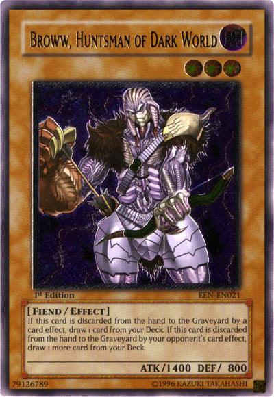 Broww, Huntsman of Dark World [EEN-EN021] Ultimate Rare - Doe's Cards