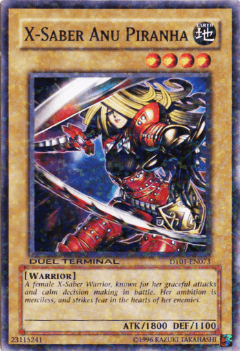 X-Saber Anu Piranha [DT01-EN073] Common - Doe's Cards