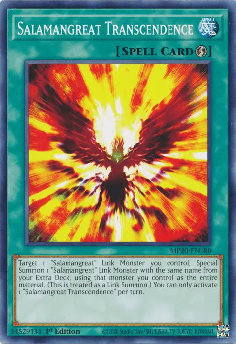 Salamangreat Transcendence [MP20-EN180] Common - Doe's Cards