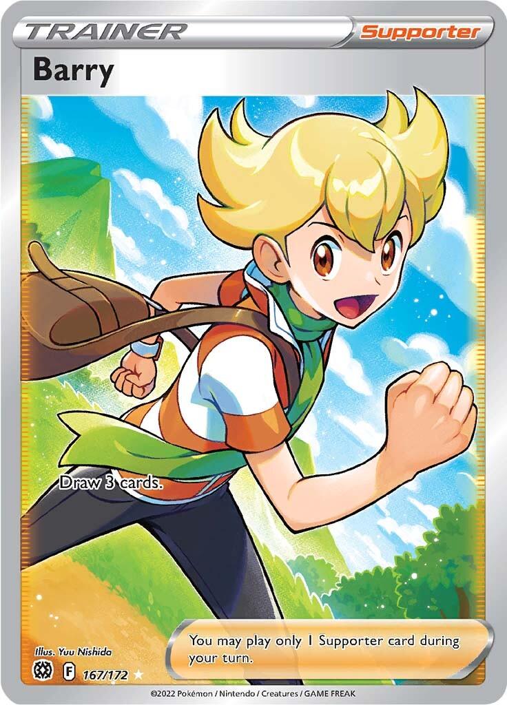 Barry (167/172) [Sword & Shield: Brilliant Stars] - Doe's Cards