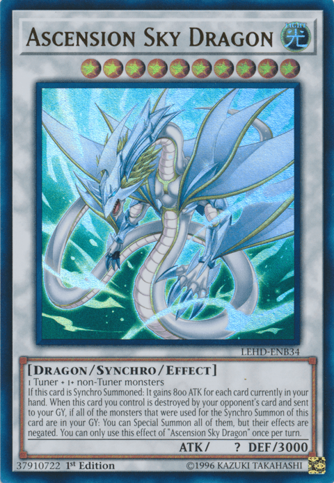 Ascension Sky Dragon [LEHD-ENB34] Ultra Rare - Doe's Cards