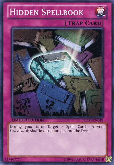 Hidden Spellbook [GLD5-EN048] Common - Doe's Cards