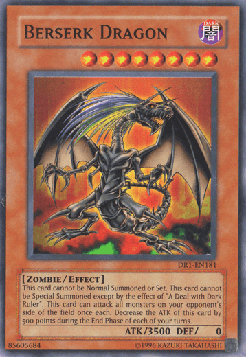 Berserk Dragon [DR1-EN181] Super Rare - Doe's Cards