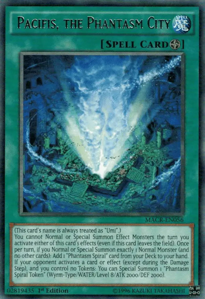 Pacifis, the Phantasm City [MACR-EN056] Rare - Doe's Cards