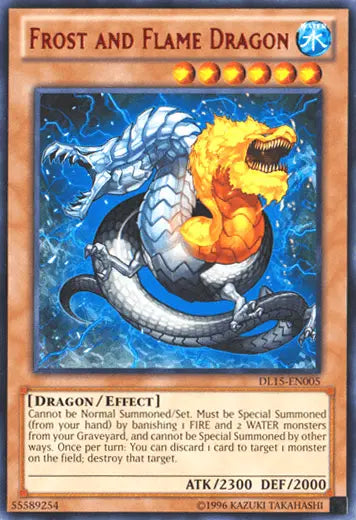 Frost and Flame Dragon (Red) [DL15-EN005] Rare - Doe's Cards