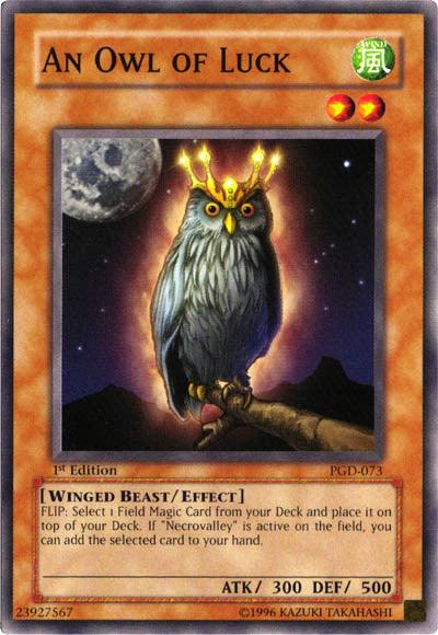 An Owl of Luck [PGD-073] Common - Doe's Cards