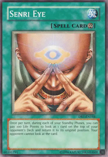 Senri Eye [DR1-EN144] Common - Doe's Cards